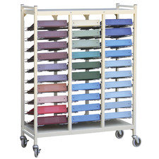 File Cart with Wheels