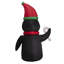 Décoration de Noël gonflable 8 pi avec pingouin