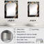 Miroir mural Maybin-1789336159