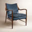 Kareem Club Chair Brown-721721379