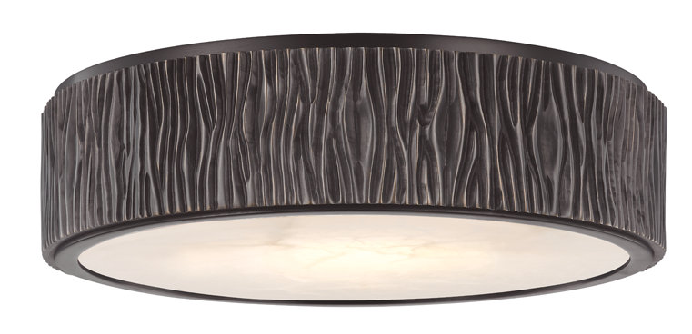 Crispin 1 - Light LED Flush Mount, Old Bronze
