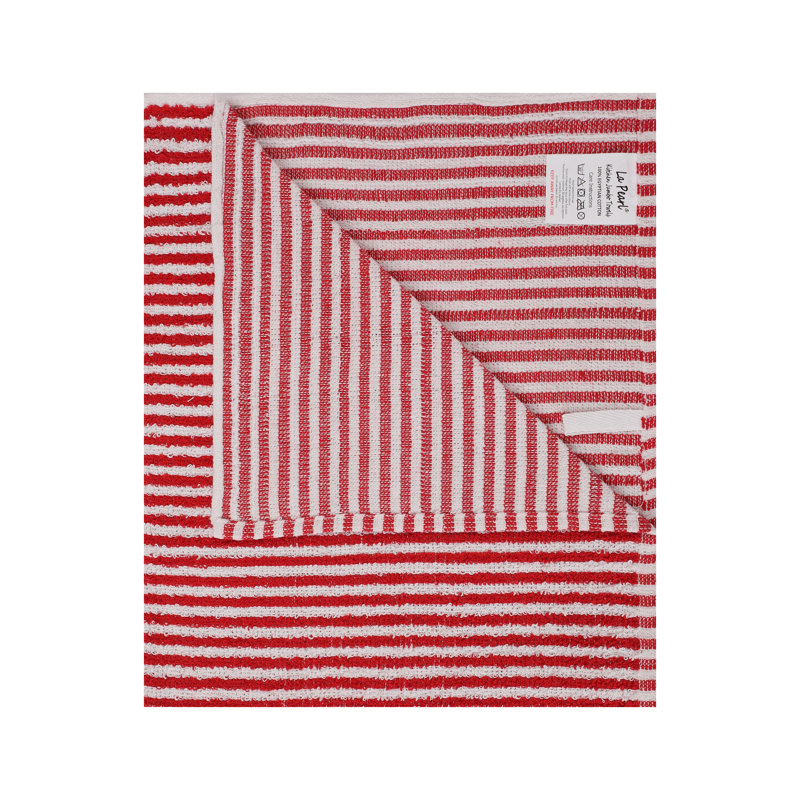 Cotton Stripe Jacquard Tea Towel Kitchen Towel, 4  