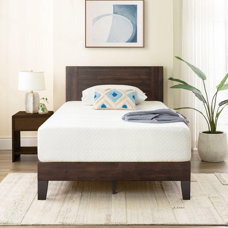 Matelas en mousse viscoélastique imprégnée de gel 12 po - Sleep by Wayfair ™, Lit simple