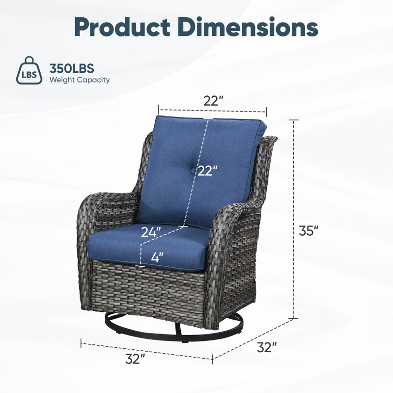 Swivel and sliding wicker patio chairs, Gris, Île Seymour Nord, Galapagos