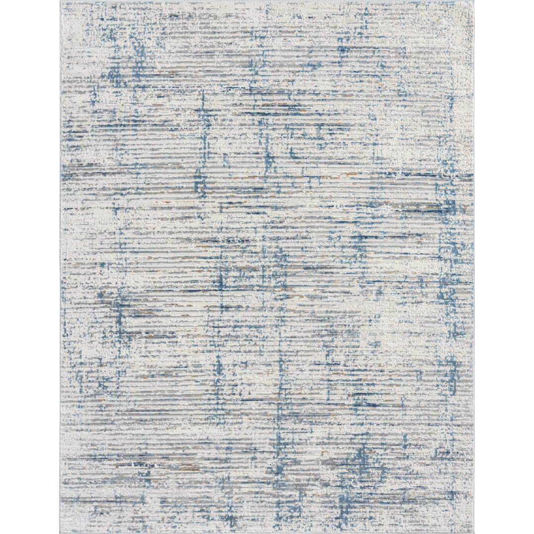 Michiana Blue/Gray Area Rug 17 Stories Rug 