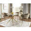 Abdulazeem Round Metal Base Dining Table