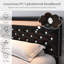 Structure de lit tapissier avec tiroirs de rangement et tête de lit réglable Kendrall-680306760-680306766
