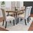 Red Barrel Studio® Tisheka Dining Set, Hairpin Dining Table-61603196-61473378