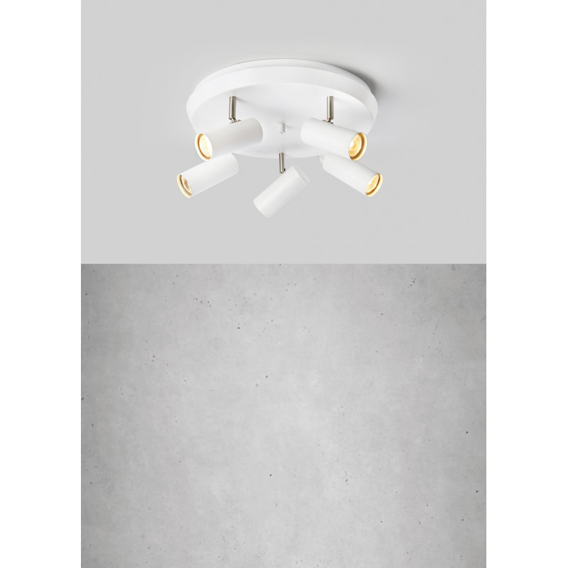 Titan Spotlight, White/Steel