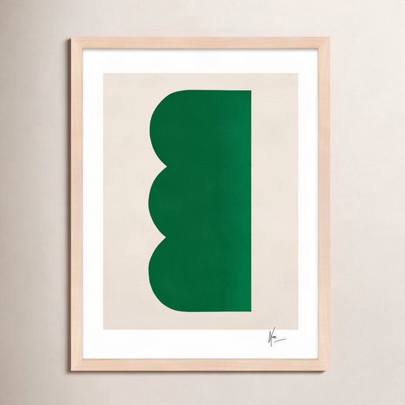 Keyhole 3 Print by Lee Lessem, Brown, 25" H x 20" W