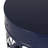 Outdoor Metal End Table -Large-967879764