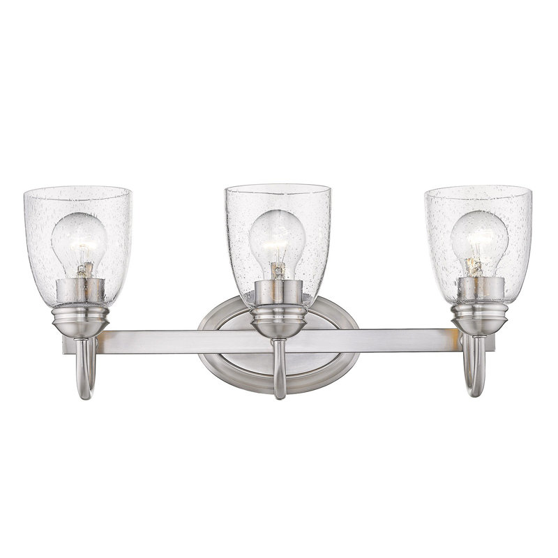 Leitner Dimmable Vanity Light, 2, Pewter