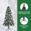 Artificial Pre-lit Christmas Tree with Ball Set-1964117813-1964117792