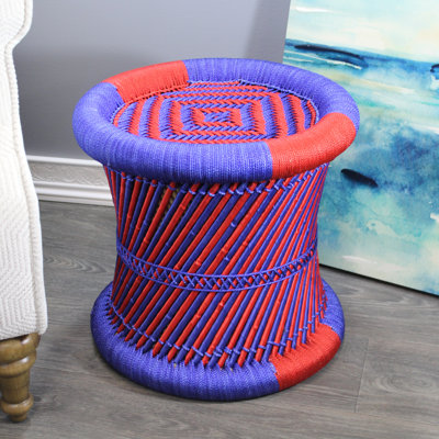 Rattan Accent Stool