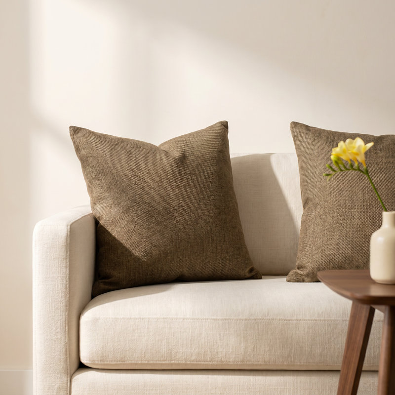 Dilip Accent Pillow, Brown