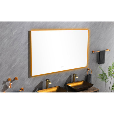 Miroir de salle de bain à DEL