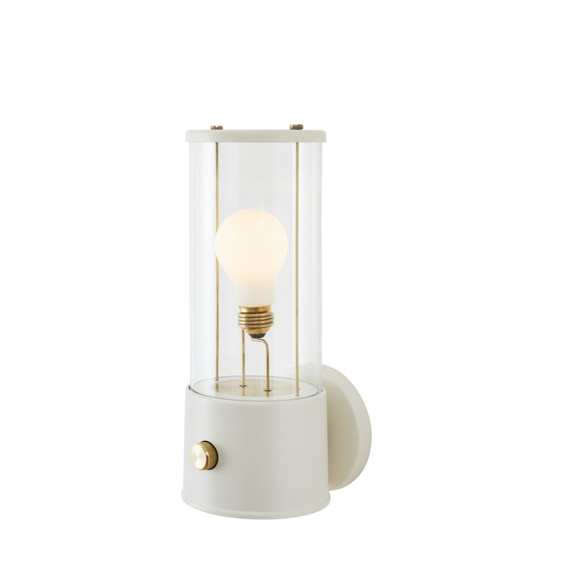 Muse Aluminium Wallchiere, Candlenut White