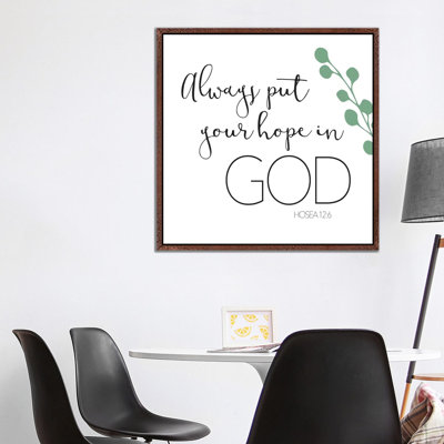 Always Put Green by Mlli Villa - Print on Canvas