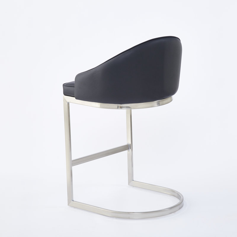  Tabouret de bar (ensemble de 2), Noir