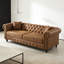Canapé Chesterfield 85,5 po en tissu Tech