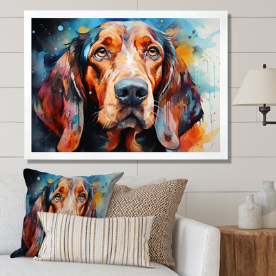 " Dog Basset Hound Beauty "