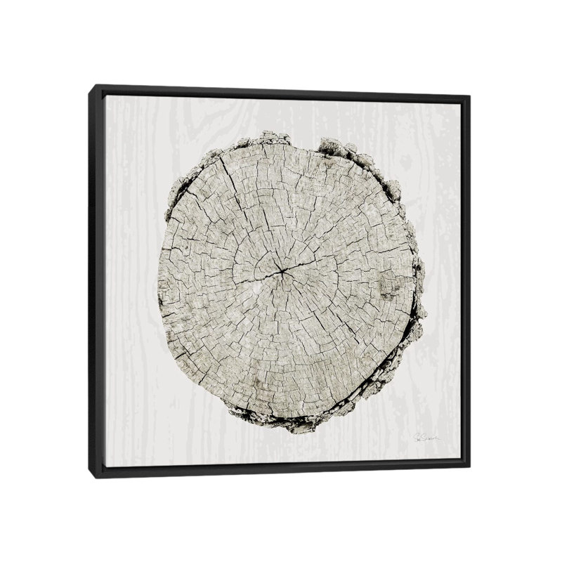 «Woodland Years II», photographie sur toile tendue, H 18 po x l 18 po x P 1,5 po, Toile avec cadre noir, Pas de tapis