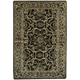 Hand-Knotted High-Quality Green and Green Area Rug
