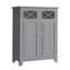 Armoire de rangement autoportante Woodley