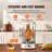 Stainless Steel Shawarma Grill Machine Vertical Gyro Rotisserie Doner