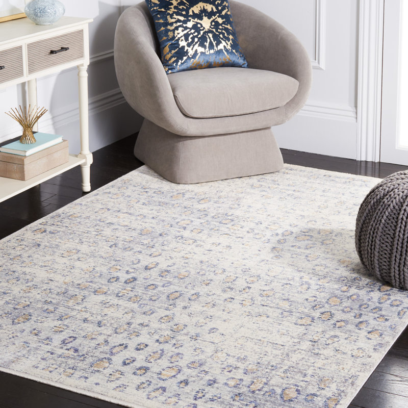 Illusion Viscose Pile Animal Print Rug