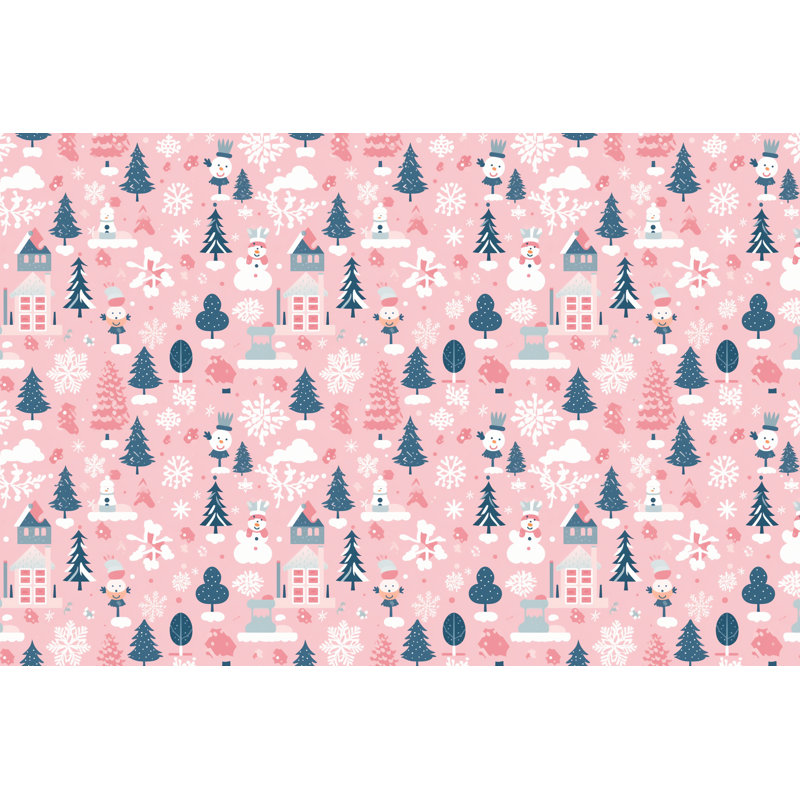 Couverture en polaire Christmas Village Christmas, Simple