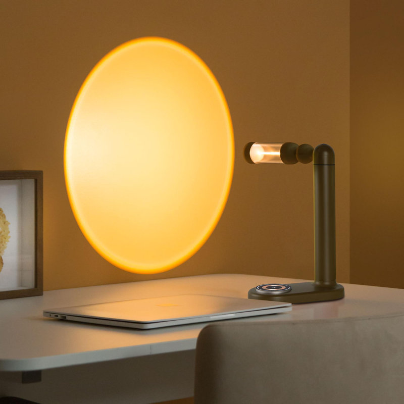 Metal USB Novelty Lamp, Yellow
