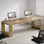 Bureau spacieux, bureau d'ordinateur, table de conférence, poste de travail double-2007241105