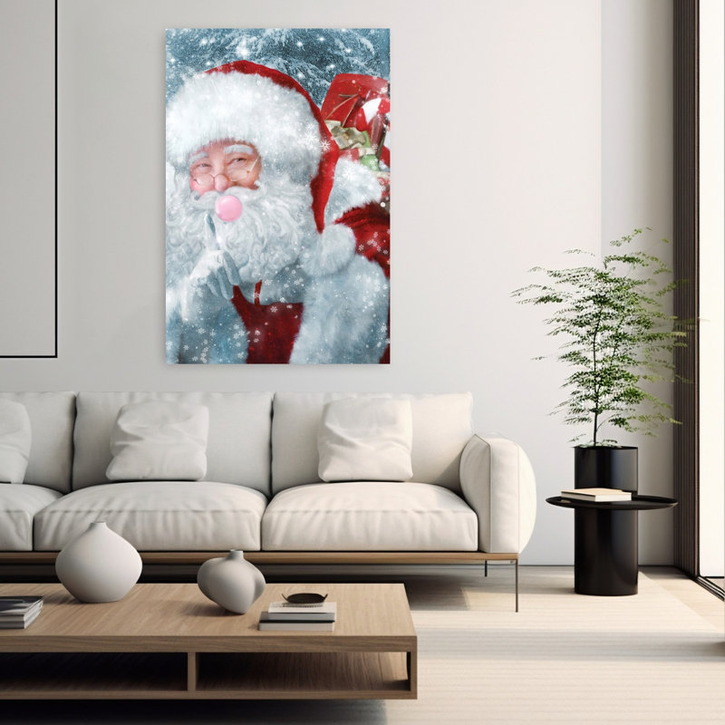 Art du paysage hivernal abstrait et fantaisiste, H 60 po x l 40 po