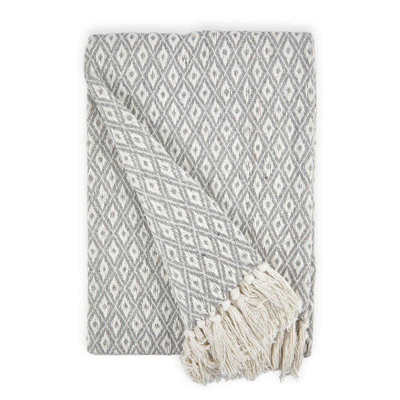 Mettler Throw Blanket, W178 x L254cm, Silver