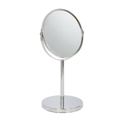 Harbour Housewares - Magnifying Pedestal Mirror