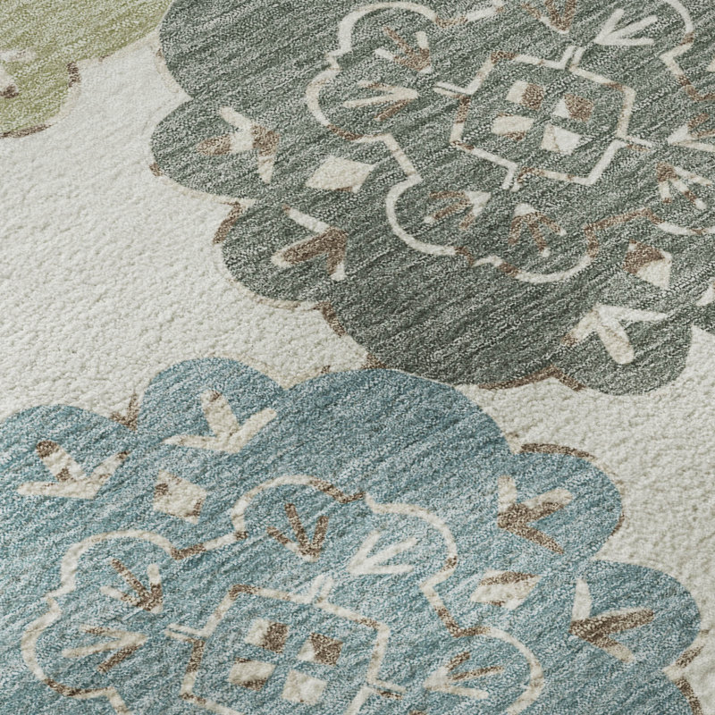 Tapis décontracté de qualité supérieure Mayfield AMF2353, Mer, 10 pi x 14 pi