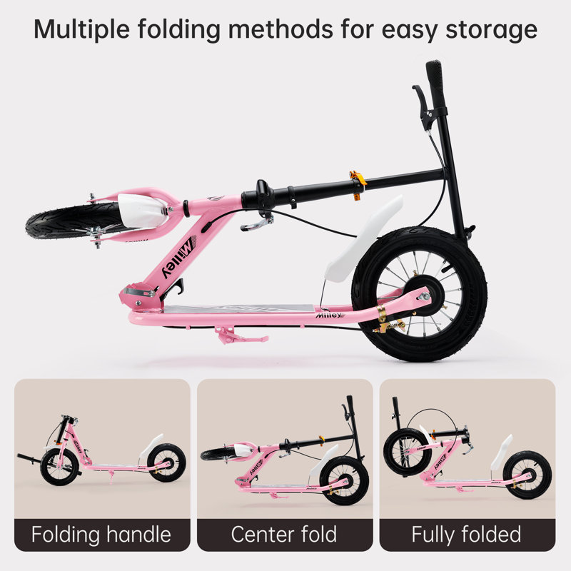 Bruce&Shark Scooter, Pink