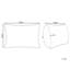 Delacruz Floral White Rectangular Cushion