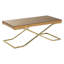 Bremond Cross Legs Coffee Table