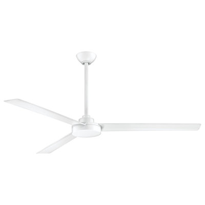 62" Roto 3 - Blade Outdoor Propeller Ceiling Fan with Wall Control