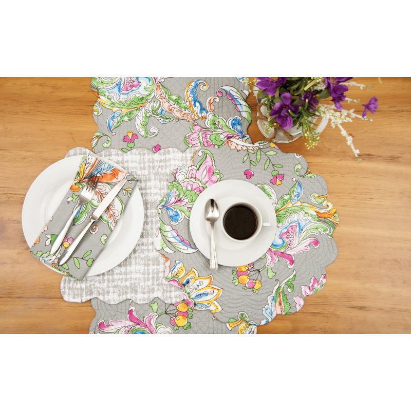 Frey Quilted Reversible Table Runner
