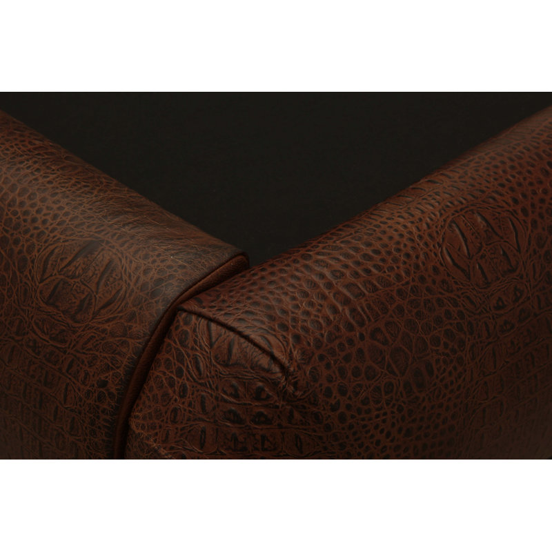 Lit Cipriani (version haute H 72 po), Grand lit, Berkshire Cuero