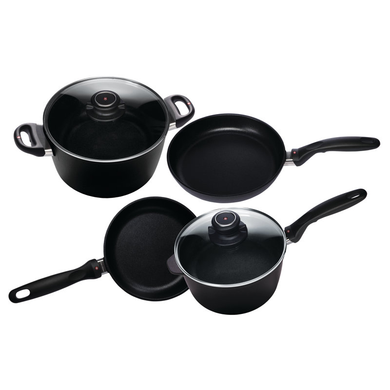 6 - Piece Non-Stick Aluminum Cookware Set
