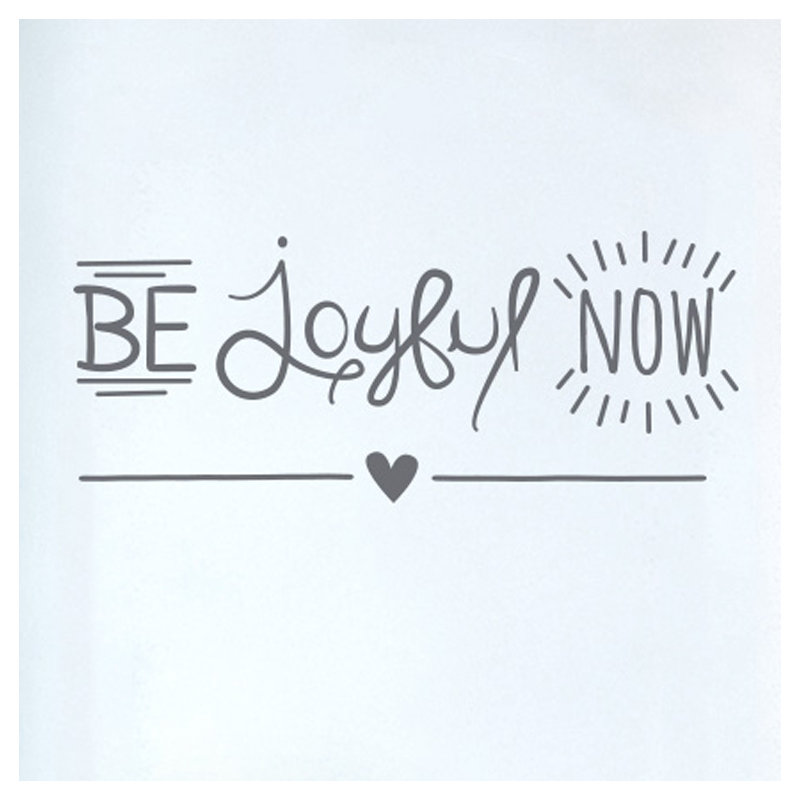 Non-Wall Damaging Wall Decal, Grey