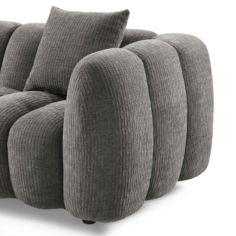 Canapé de style Winnie d'Ollis Minimore, Gris