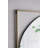 Iron Frame Vertical Rectangle Mirror