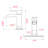 Modern Single Hole Bathroom Faucet with Drain Assembly, Single Handle Vanity Sink Faucet with Waterfall Spout and Hot Cold Water Control-50176576