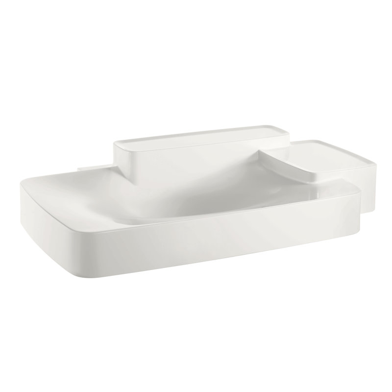 Bouroullec 34.13'' L Bathroom Sink, 0 holes