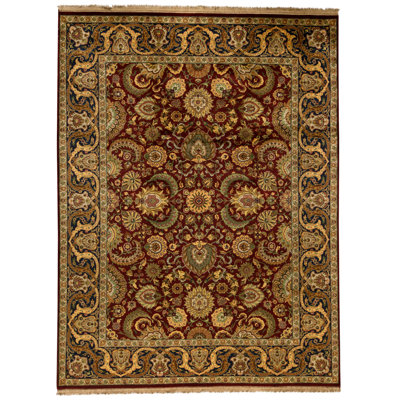 Hand Knotted Wool Oriental Indoor Rug
